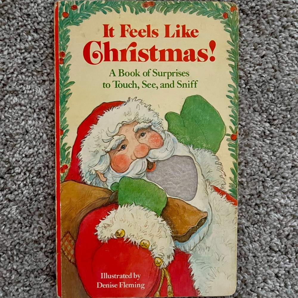 Vintage Xmas book